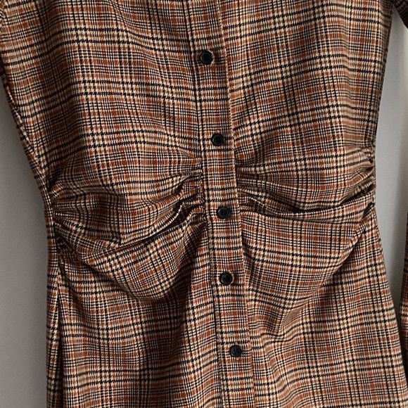 Zara - BNWT Plaid Mini Dress - Picture 5 of 7